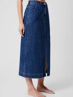 Denver Denim Midaxi Skirt