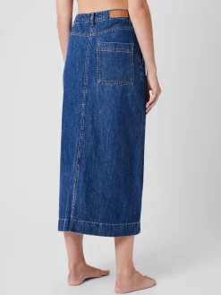 Denver Denim Midaxi Skirt