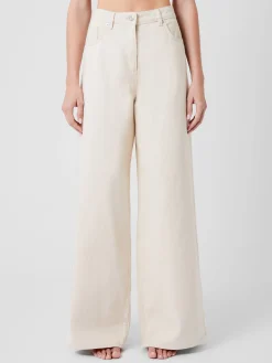 Denver Denim Relaxed Wide Leg Jeans 34 Inch