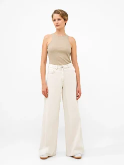 Denver Denim Relaxed Wide Leg Jeans 34 Inch