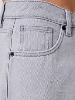 Denver Denim Relaxed Wide Leg Jeans 34 Inch