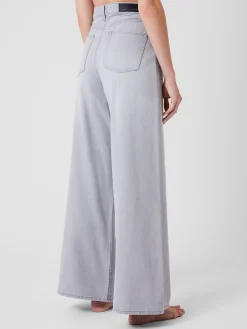 Denver Denim Relaxed Wide Leg Jeans 34 Inch