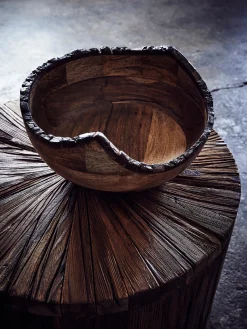 Dikita Mango Wood Bowl