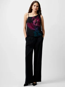 Eden Georgette Frilly Cami Top