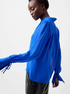 Eden Georgette Tie Neck Blouse