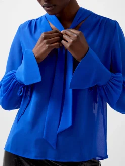 Eden Georgette Tie Neck Blouse
