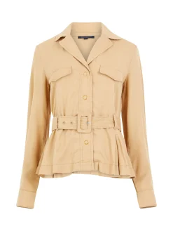 Elkie Twill Belted Jacket