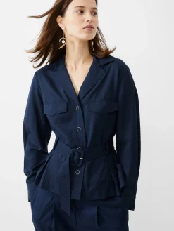 Elkie Twill Belted Jacket