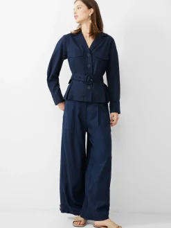 Elkie Twill Belted Jacket