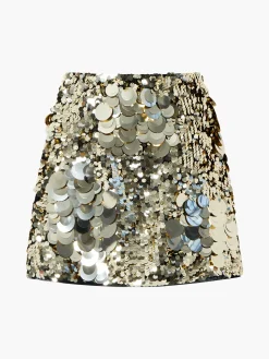 Elodie Sequin Mini Skirt