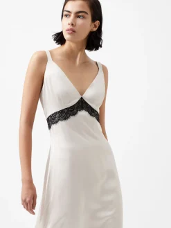 Ennis Eco Satin Lace Dress