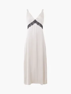 Ennis Eco Satin Lace Dress