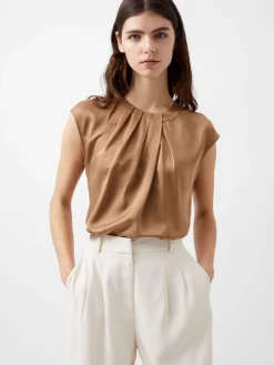Ennis Eco Satin Neck Detail Top