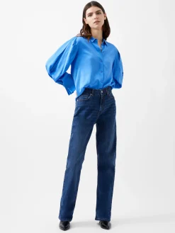 Ennis Eco Satin Sleeve Detail Shirt