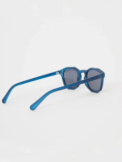 Faceted Preppy Sunglasses