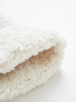 Faux Shearling Bucket Hat