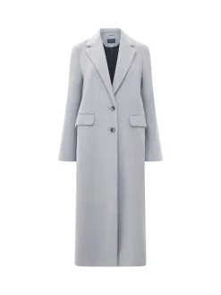 Fawn Felt Single Breasted Coat