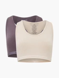 Fc 2 Pack Crop Top Tonal
