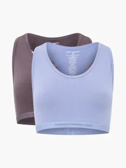 Fc 2 Pack Crop Top Tonal