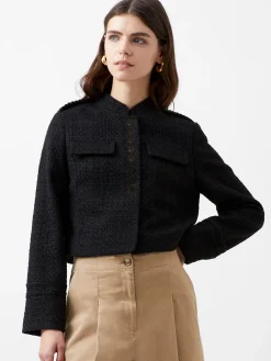 Felice Tweed Military Jacket