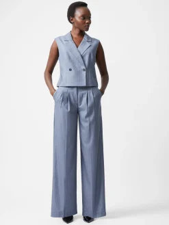 Fiorella Pinstripe Waistcoat