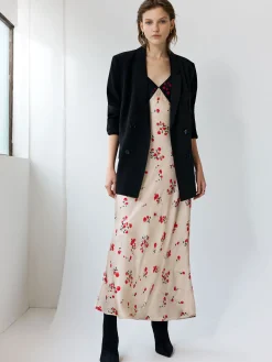 Floramour Ennis Eco Satin Slip Dress
