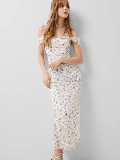 Floriana Hallie Crinkle Bardot Top