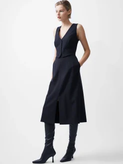 Gemma Twill Waistcoat Dress
