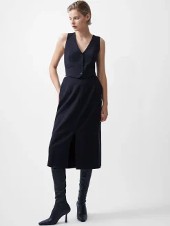 Gemma Twill Waistcoat Dress