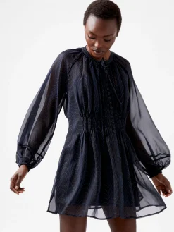 Grace Artemis Long Sleeve Ruffle Mini Dress