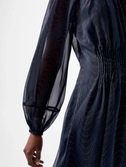 Grace Artemis Long Sleeve Ruffle Mini Dress