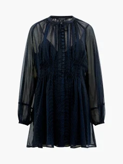 Grace Artemis Long Sleeve Ruffle Mini Dress