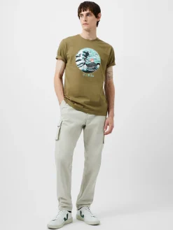 Great Wave Organic Graphic T-Shirt