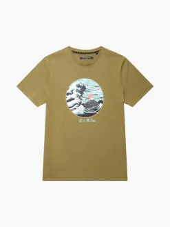 Great Wave Organic Graphic T-Shirt