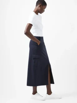 Hailey Pinstripe Cargo Skirt