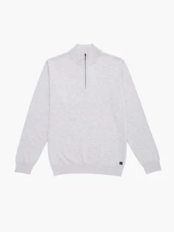 Half Zip Knitted Jumper