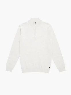 Half Zip Knitted Jumper