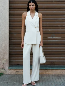Harrie Suiting Halterneck Waistcoat