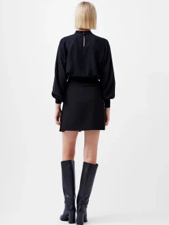 Harrie Suiting Pleated Mini Skirt