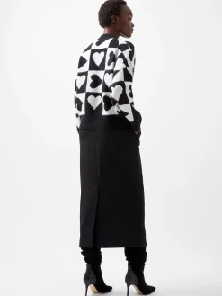 Julianna Heart Long Sleeve Cardigan