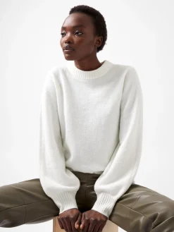 Kezia Recycled Back Eyelet Jumper