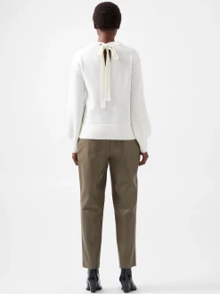 Kezia Recycled Back Eyelet Jumper
