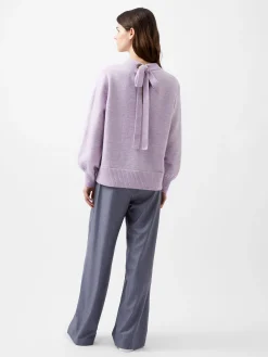 Kezia Recycled Back Eyelet Jumper