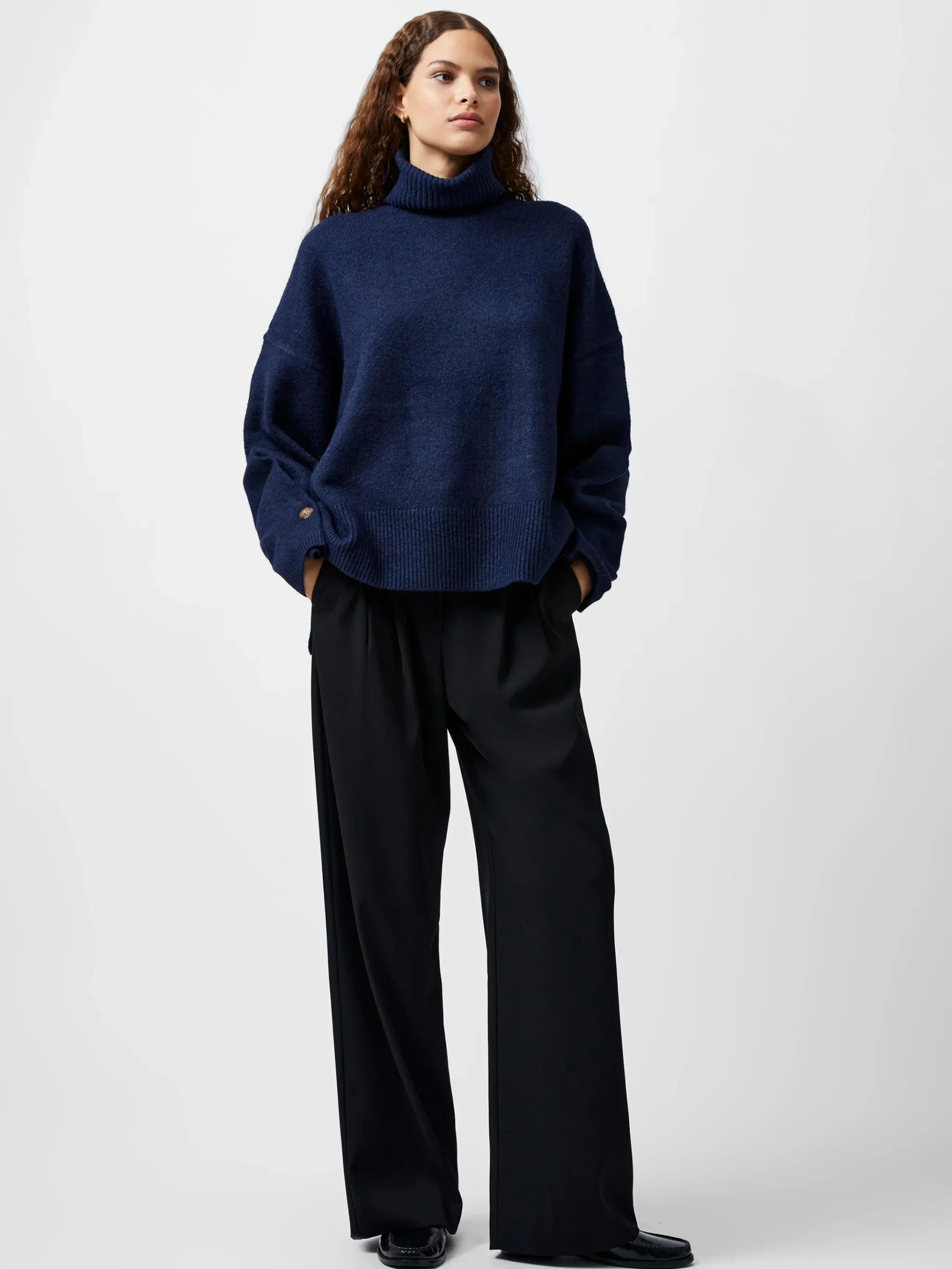 Kezia Recycled Roll Neck Jumper