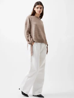 Kezia Recycled Tie Up Sleeve Jumper