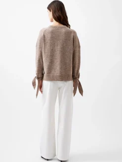 Kezia Recycled Tie Up Sleeve Jumper