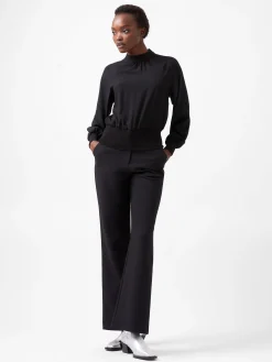 Krista Knit Long Sleeve Stand Neck Top
