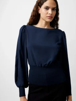 Krista Knit Slash Neck Jumper