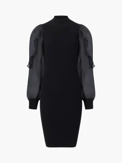 Krista Organza Puff Sleeve Dress