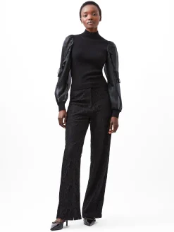 Krista Organza Puff Sleeve Top